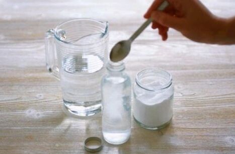 Soda solution for penis enlargement