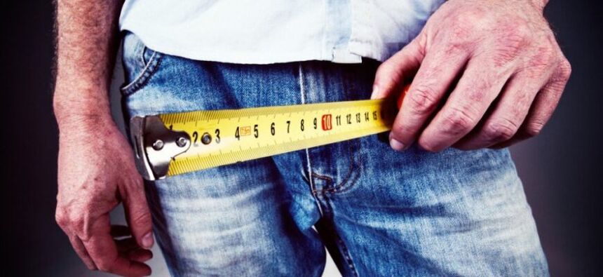 The man was able to grow his genitals at home